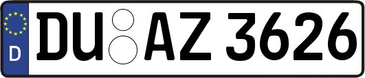 DU-AZ3626