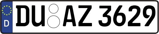 DU-AZ3629