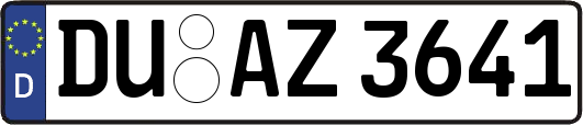 DU-AZ3641