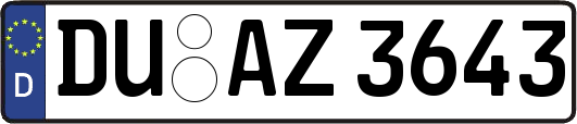 DU-AZ3643
