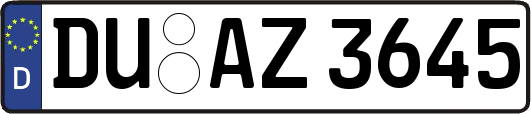 DU-AZ3645