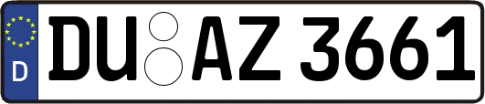 DU-AZ3661