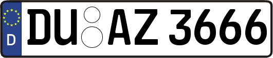 DU-AZ3666