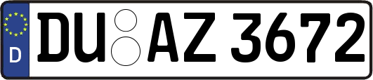 DU-AZ3672