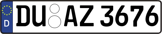 DU-AZ3676