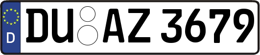 DU-AZ3679