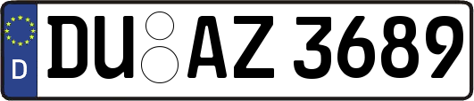 DU-AZ3689
