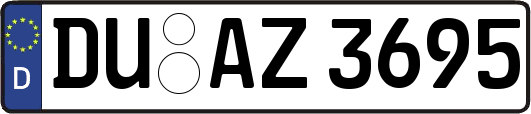 DU-AZ3695