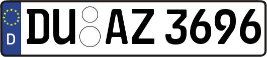 DU-AZ3696