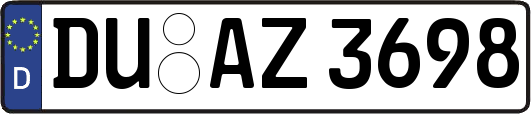 DU-AZ3698
