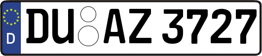 DU-AZ3727