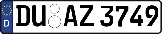 DU-AZ3749