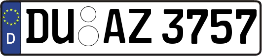 DU-AZ3757