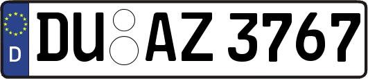 DU-AZ3767