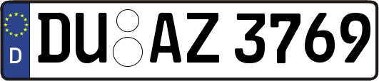 DU-AZ3769