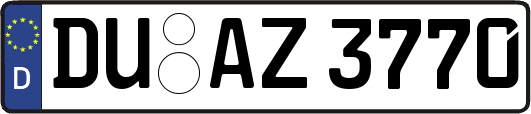 DU-AZ3770