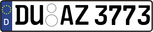 DU-AZ3773