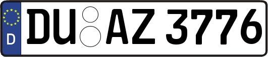 DU-AZ3776