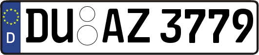 DU-AZ3779