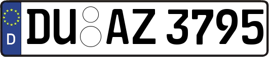 DU-AZ3795
