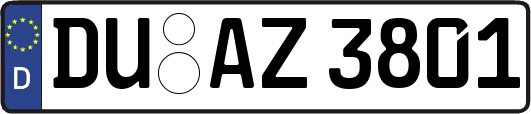 DU-AZ3801