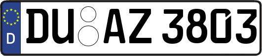 DU-AZ3803