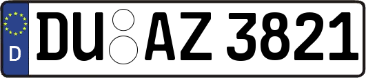 DU-AZ3821