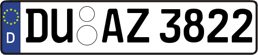 DU-AZ3822