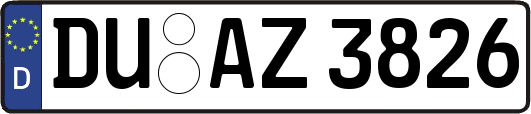 DU-AZ3826