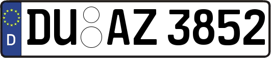 DU-AZ3852