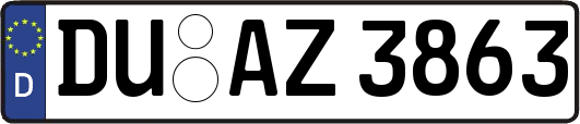 DU-AZ3863