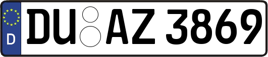 DU-AZ3869