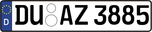 DU-AZ3885