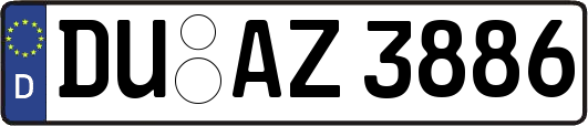 DU-AZ3886