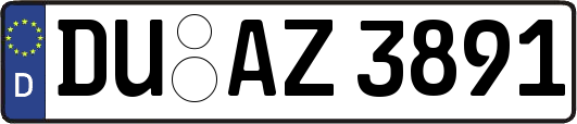 DU-AZ3891