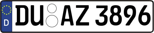 DU-AZ3896