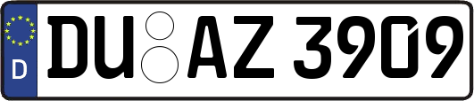 DU-AZ3909