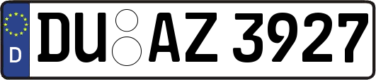 DU-AZ3927