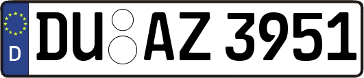DU-AZ3951