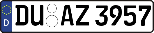 DU-AZ3957