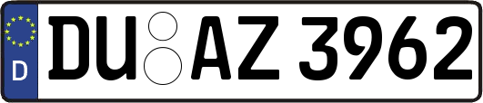 DU-AZ3962