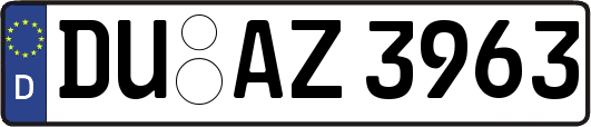 DU-AZ3963