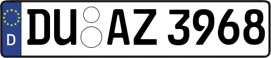 DU-AZ3968