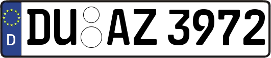 DU-AZ3972