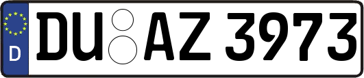 DU-AZ3973