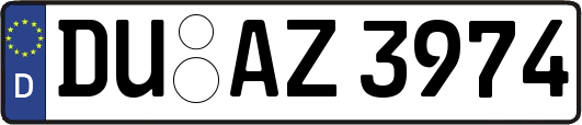 DU-AZ3974