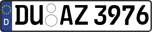 DU-AZ3976