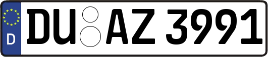 DU-AZ3991