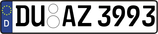 DU-AZ3993
