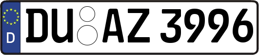 DU-AZ3996